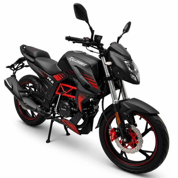 Killerbee F51 – Sportieve 50cc Schakelbrommer met Krachtige Motorlook